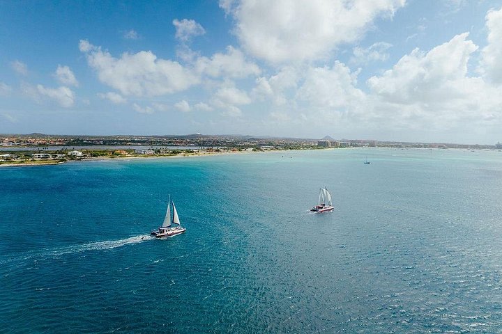 Katamaran seiling og snorkeltur på Aruba med solnedgangsutsikt og BBQ-middag, foto 27 | wizardtrip
