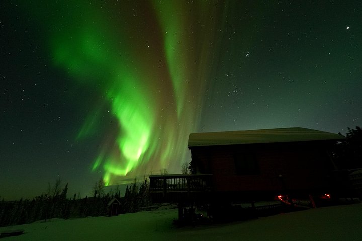 Experience the Northern Lights from a mountaintop cabin near Fairbanks, Alaska, with 360° views and photography assistance, photo 24 | wizardtrip