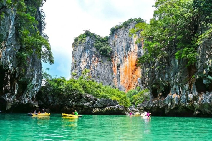 Explore a deslumbrante Baía de Phang Nga, incluindo a Ilha de James Bond, de barco e canoa, foto 8 | wizardtrip