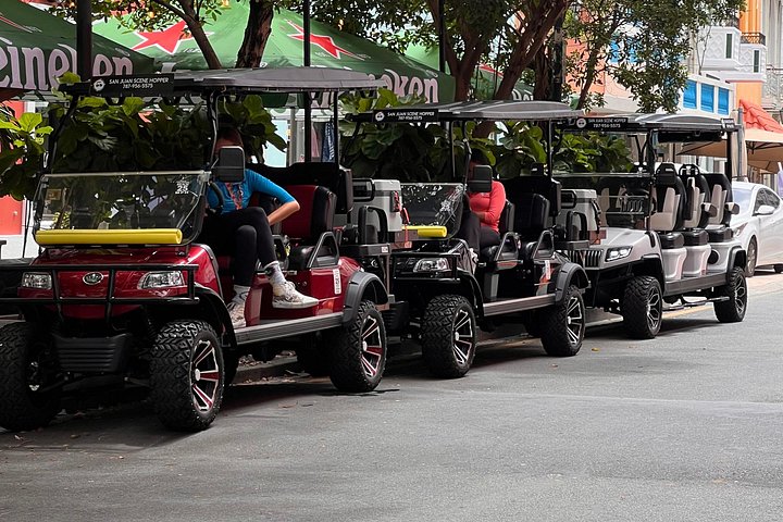 Golfvognstur, der udforsker historiske Old San Juan, Puerto Rico, foto 8 | wizardtrip