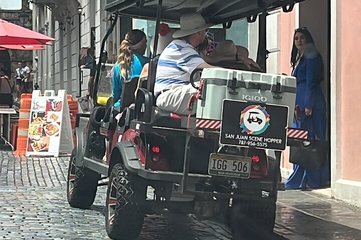 Golfvognstur, der udforsker historiske Old San Juan, Puerto Rico, foto 13 | wizardtrip