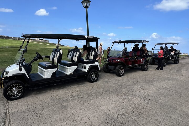 Golfvognstur, der udforsker historiske Old San Juan, Puerto Rico, foto 15 | wizardtrip