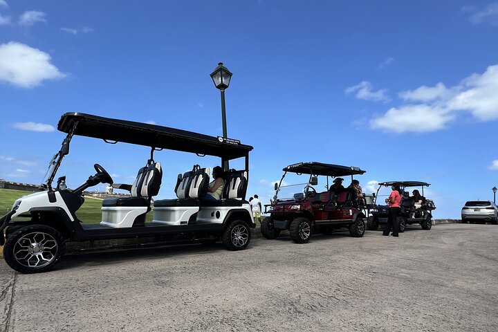 Golfvognstur, der udforsker historiske Old San Juan, Puerto Rico, foto 16 | wizardtrip