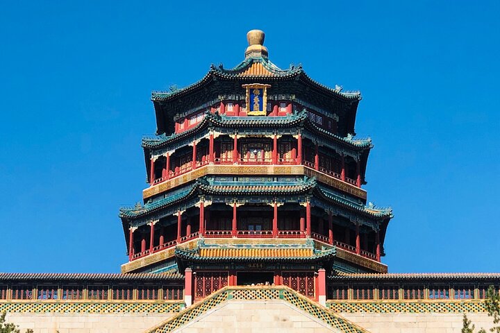 Billet d'entrée du Palais d'Été à Pékin, Chine, offrant un accès aux jardins impériaux et aux lacs, photo 8 | wizardtrip