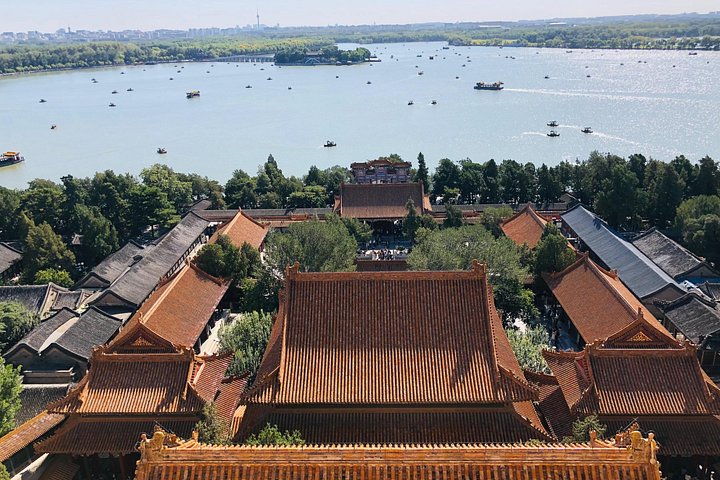Billet d'entrée du Palais d'Été à Pékin, Chine, offrant un accès aux jardins impériaux et aux lacs, photo 13 | wizardtrip