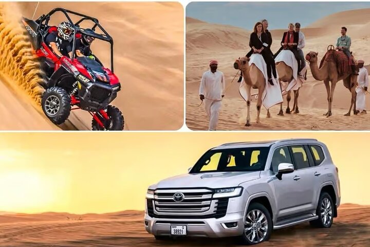 Wüstensafari mit Quad, Kamelritt, Sandboarding und Binnenmeer | wizardtrip