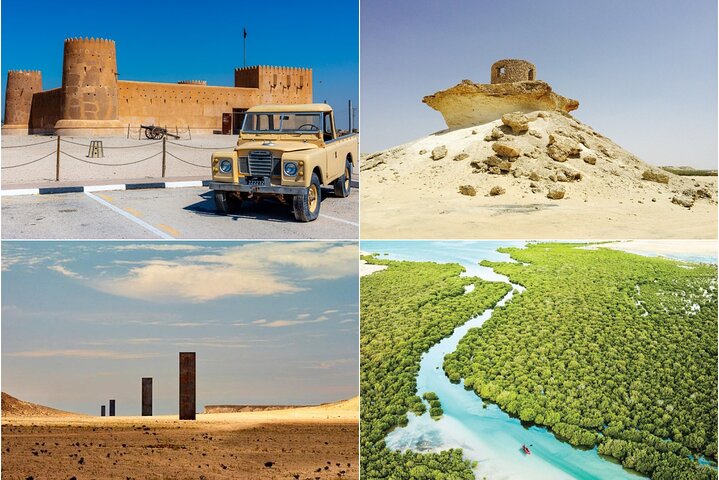 Ganztägige Tour nach Norden und Westen Katars mit Abholung von Doha | wizardtrip