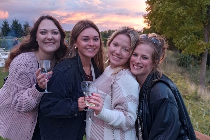 Tour de vino en SUV de lujo en Old Mission Peninsula, Traverse City, Michigan, con viñedos y vistas a la bahía, foto 10 | wizardtrip