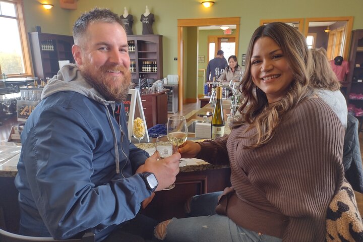 Tour de vino en SUV de lujo en Old Mission Peninsula, Traverse City, Michigan, con viñedos y vistas a la bahía, foto 27 | wizardtrip