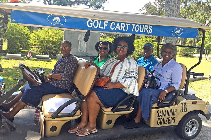 Visite en voiturette de golf du cimetière historique de Bonaventure à Savannah, USA, photo 6 | wizardtrip