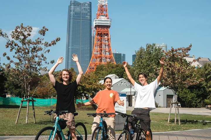 Esplora i luoghi d'interesse di Tokyo in un tour in bici o e-bike di 3 ore, coprendo siti storici e attrazioni moderne, foto 13 | wizardtrip