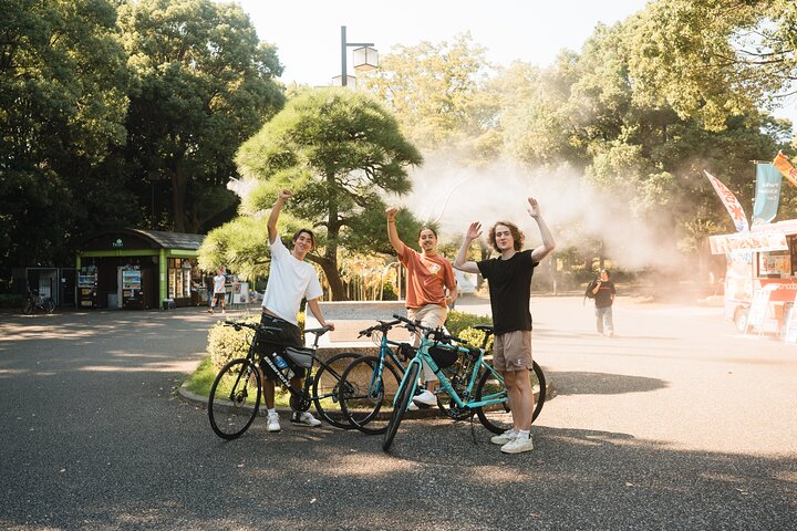 Esplora i luoghi d'interesse di Tokyo in un tour in bici o e-bike di 3 ore, coprendo siti storici e attrazioni moderne, foto 16 | wizardtrip