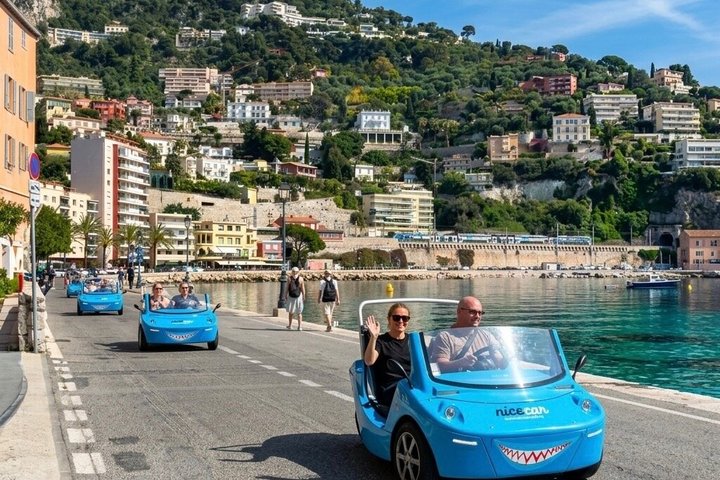 Nice : Tour Panoramique Guidé en Voiture Électrique Décapotable | wizardtrip