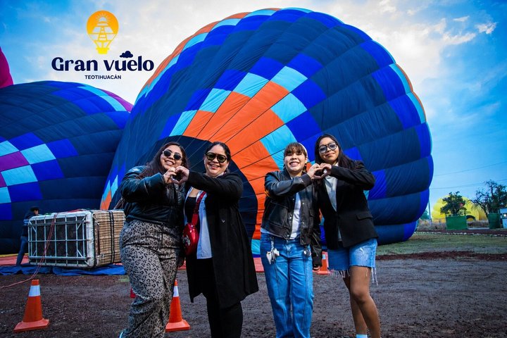 Passeio de balão sobre as pirâmides de Teotihuacan com café da manhã na caverna e traslado da Cidade do México, foto 6 | wizardtrip