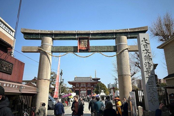Osaka vandringstur med ikoniska landmärken som Osaka Castle och Dotonbori, lokala marknader och livliga gator, foto 15 | wizardtrip