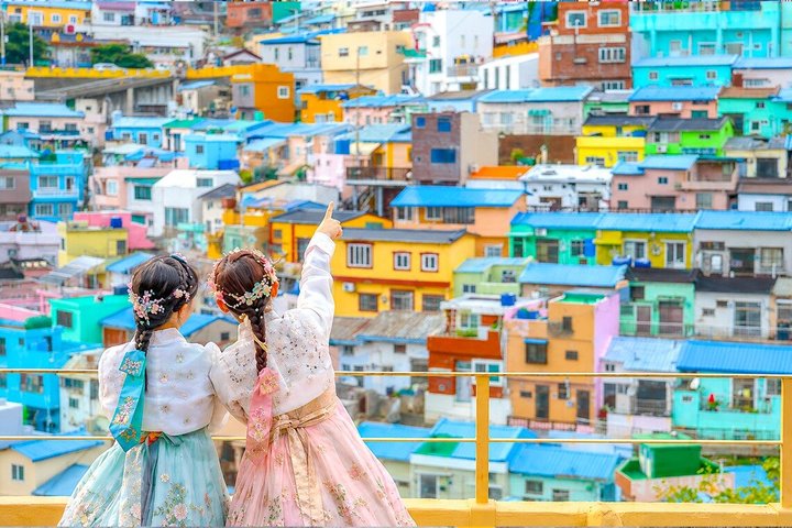 Excursion à terre à Busan explorant temples, marchés et villages culturels avec vue sur l'océan, photo 16 | wizardtrip