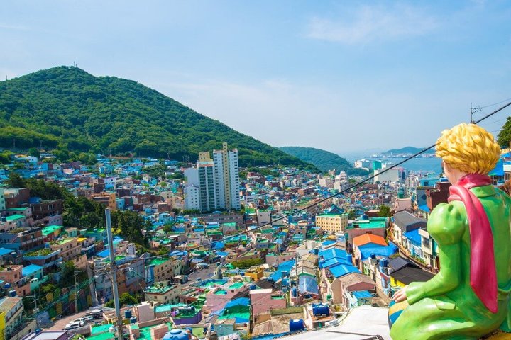 Excursion à terre à Busan explorant temples, marchés et villages culturels avec vue sur l'océan, photo 17 | wizardtrip