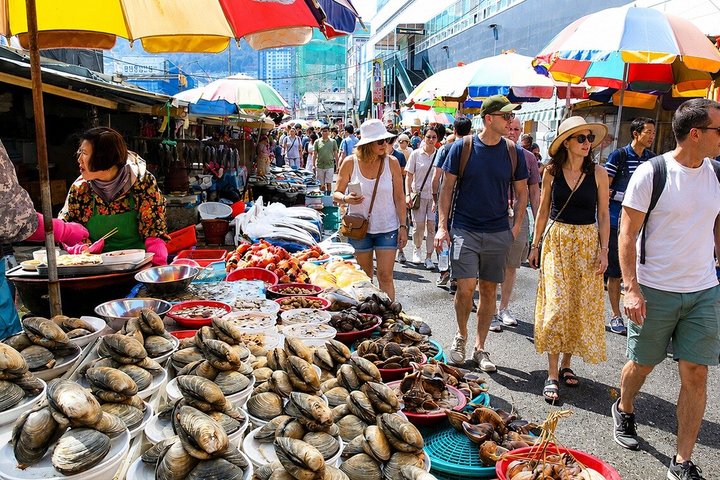 Excursion à terre à Busan explorant temples, marchés et villages culturels avec vue sur l'océan, photo 23 | wizardtrip