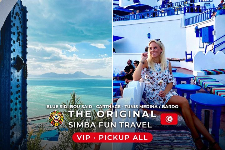 VIP Privé : Médina de Tunis/Bardo + Sidi Bou Said + Carthage Prise en charge incluse | wizardtrip