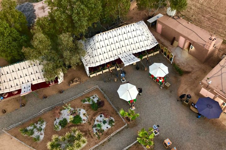 Volo in mongolfiera su Marrakech all'alba con vista sulle montagne dell'Atlante e colazione berbera, foto 9 | wizardtrip