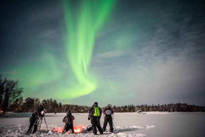Tour fotografico di gruppo ridotto dell'aurora boreale a Rovaniemi, Finlandia, con guide esperte, foto 16 | wizardtrip
