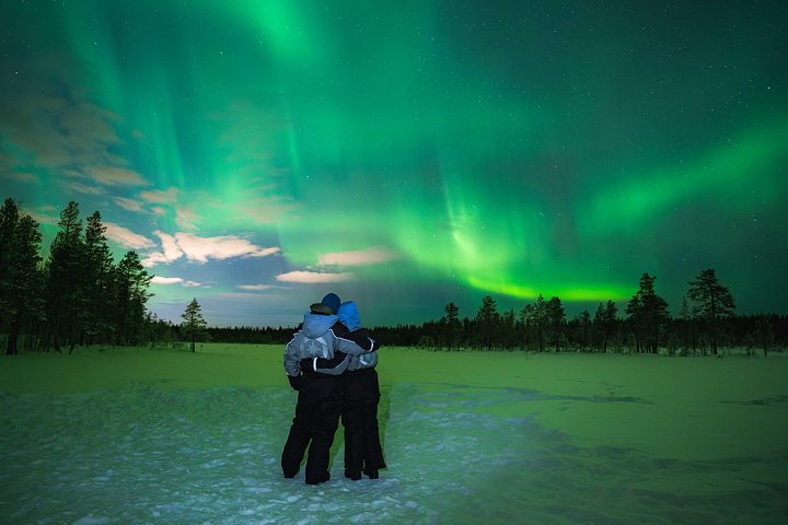 Tour fotografico di gruppo ridotto dell'aurora boreale a Rovaniemi, Finlandia, con guide esperte, foto 27 | wizardtrip