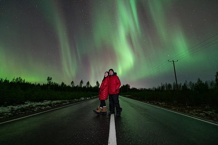 Tour fotografico di gruppo ridotto dell'aurora boreale a Rovaniemi, Finlandia, con guide esperte, foto 38 | wizardtrip