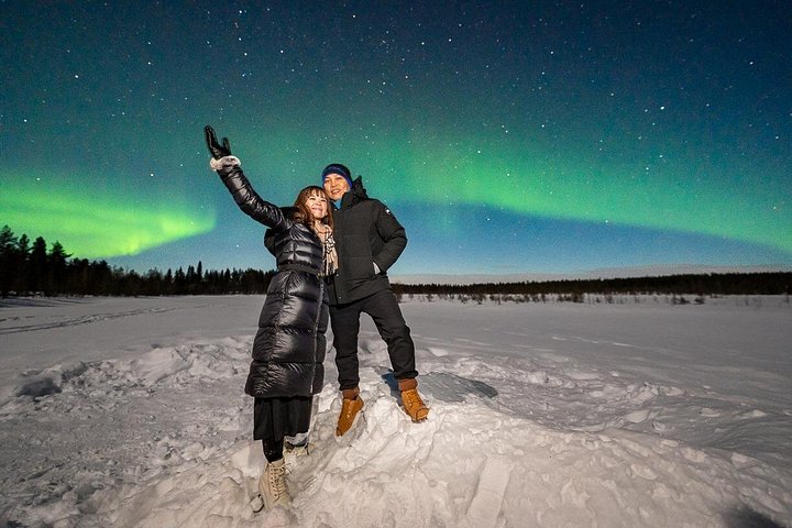 Tour fotografico di gruppo ridotto dell'aurora boreale a Rovaniemi, Finlandia, con guide esperte, foto 39 | wizardtrip