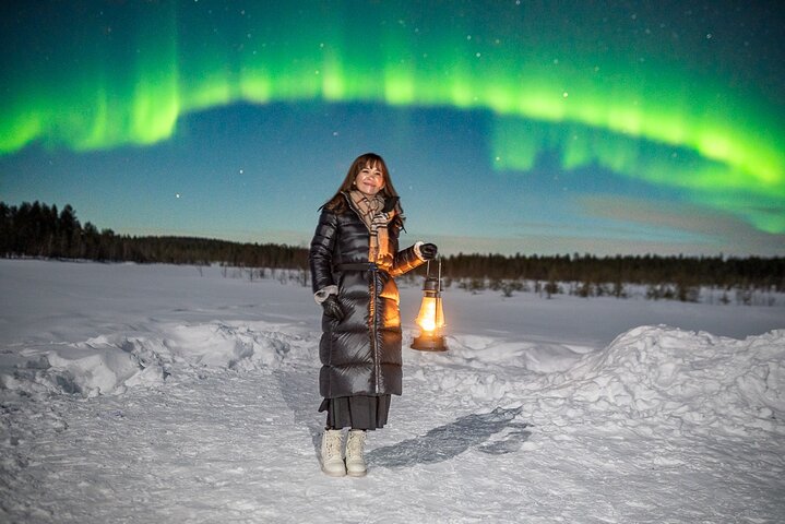 Tour fotografico di gruppo ridotto dell'aurora boreale a Rovaniemi, Finlandia, con guide esperte, foto 41 | wizardtrip