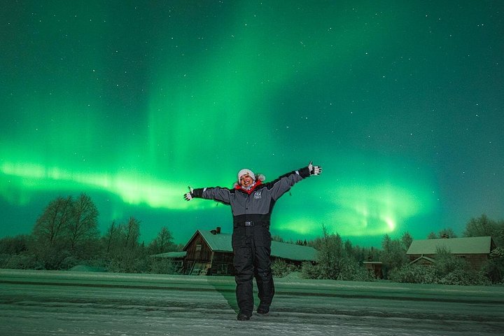 Tour fotografico di gruppo ridotto dell'aurora boreale a Rovaniemi, Finlandia, con guide esperte, foto 42 | wizardtrip