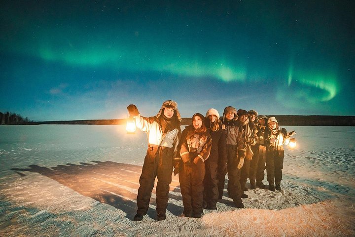 Tour fotografico di gruppo ridotto dell'aurora boreale a Rovaniemi, Finlandia, con guide esperte, foto 45 | wizardtrip