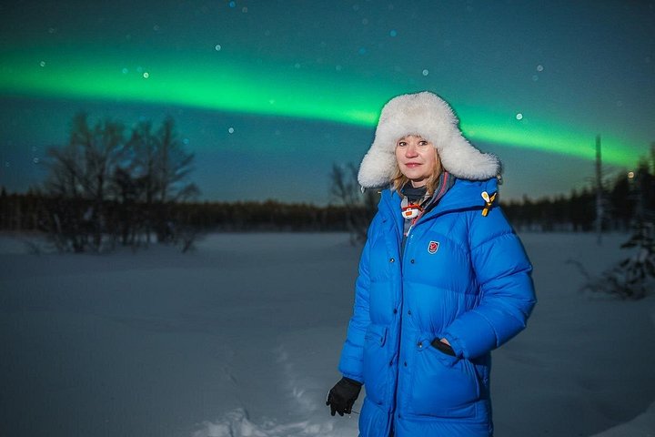 Tour fotografico di gruppo ridotto dell'aurora boreale a Rovaniemi, Finlandia, con guide esperte, foto 48 | wizardtrip