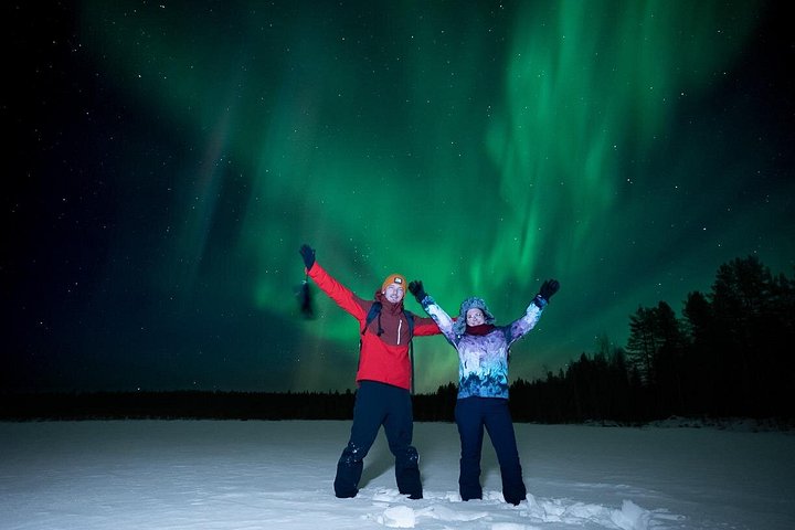 Tour fotografico di gruppo ridotto dell'aurora boreale a Rovaniemi, Finlandia, con guide esperte, foto 49 | wizardtrip