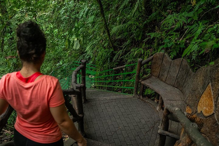 Explorez la magnifique cascade La Fortuna au Costa Rica, une merveille naturelle entourée d'une forêt tropicale luxuriante, photo 16 | wizardtrip