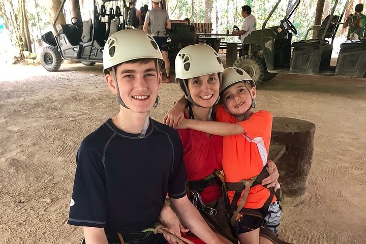 Experience ziplining, rappelling, and cenote swimming at Selva Maya Eco Adventure Park in Tulum, Mexico, photo 7 | wizardtrip