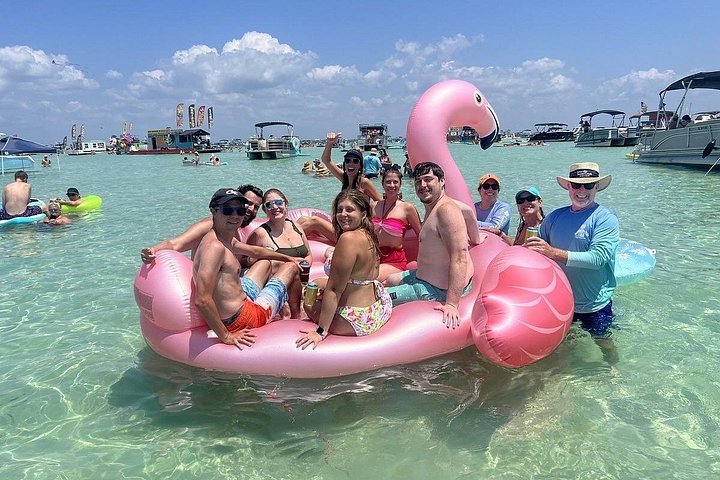 Crucero en barco a Crab Island, puerto de Destin, con actividades acuáticas y comodidades a bordo, foto 8 | wizardtrip