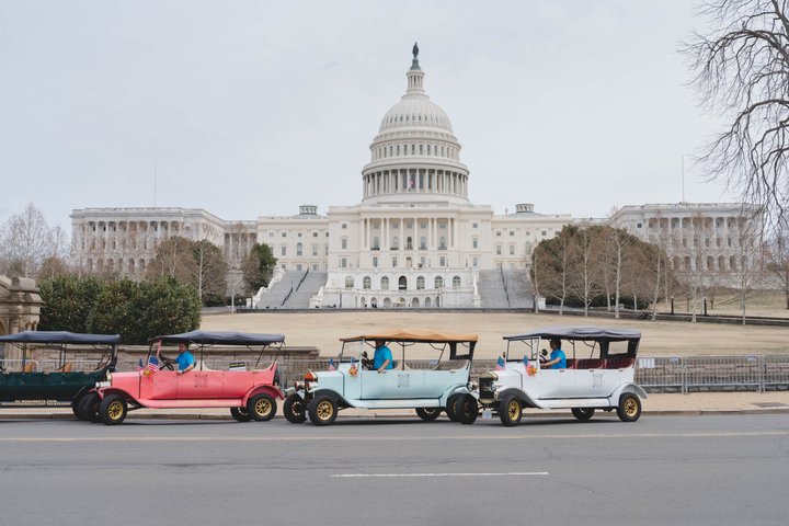 Tour dei monumenti e dei luoghi d'interesse di Washington DC in un'auto d'epoca Modello T, di giorno o di notte, foto 7 | wizardtrip