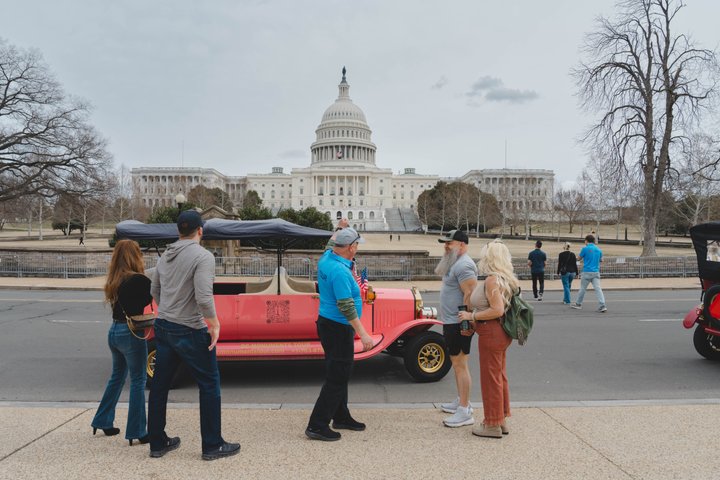 Tour dei monumenti e dei luoghi d'interesse di Washington DC in un'auto d'epoca Modello T, di giorno o di notte, foto 8 | wizardtrip