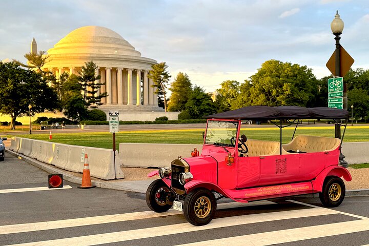 Tour dei monumenti e dei luoghi d'interesse di Washington DC in un'auto d'epoca Modello T, di giorno o di notte, foto 11 | wizardtrip