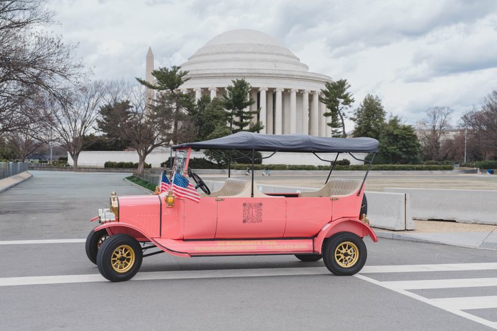 Tour dei monumenti e dei luoghi d'interesse di Washington DC in un'auto d'epoca Modello T, di giorno o di notte, foto 18 | wizardtrip