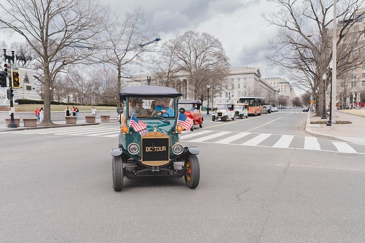 Tour dei monumenti e dei luoghi d'interesse di Washington DC in un'auto d'epoca Modello T, di giorno o di notte, foto 19 | wizardtrip