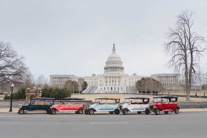 Tour dei monumenti e dei luoghi d'interesse di Washington DC in un'auto d'epoca Modello T, di giorno o di notte, foto 21 | wizardtrip