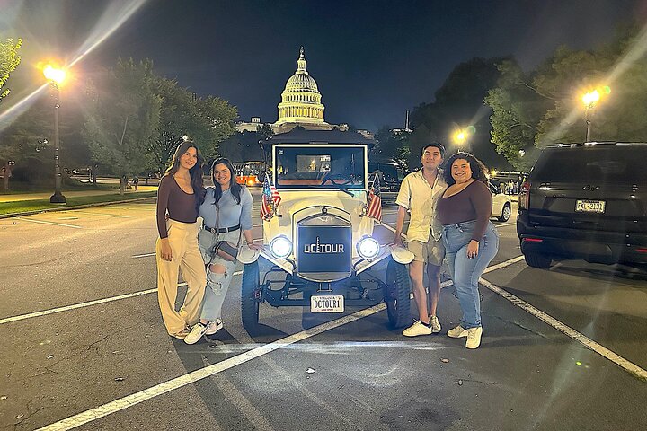 Tour dei monumenti e dei luoghi d'interesse di Washington DC in un'auto d'epoca Modello T, di giorno o di notte, foto 25 | wizardtrip