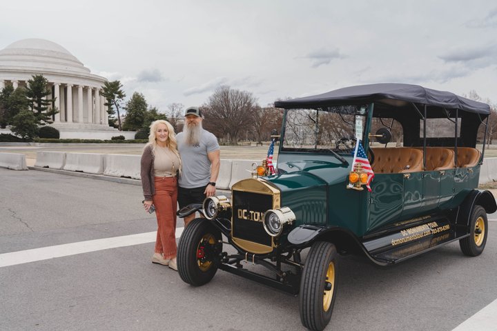 Tour dei monumenti e dei luoghi d'interesse di Washington DC in un'auto d'epoca Modello T, di giorno o di notte, foto 28 | wizardtrip