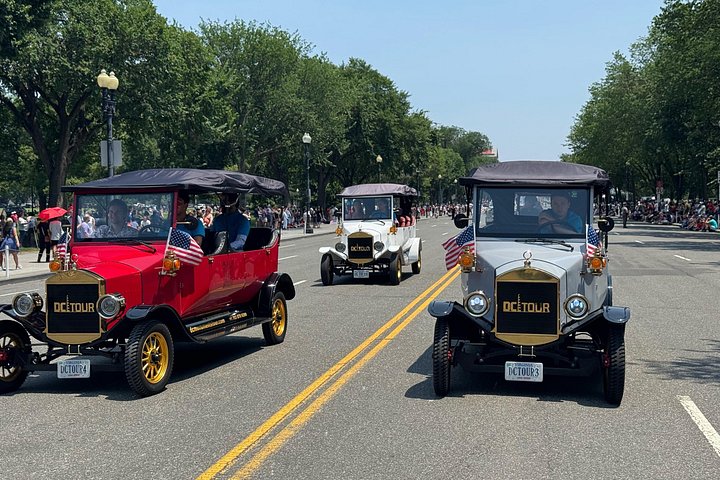 Tour dei monumenti e dei luoghi d'interesse di Washington DC in un'auto d'epoca Modello T, di giorno o di notte, foto 30 | wizardtrip