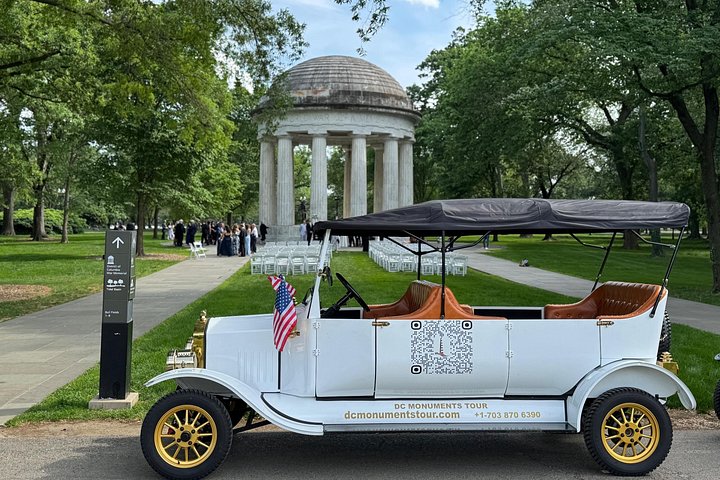 Tour dei monumenti e dei luoghi d'interesse di Washington DC in un'auto d'epoca Modello T, di giorno o di notte, foto 35 | wizardtrip