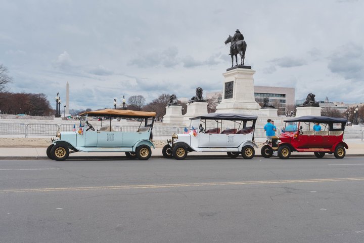 Tour dei monumenti e dei luoghi d'interesse di Washington DC in un'auto d'epoca Modello T, di giorno o di notte, foto 38 | wizardtrip