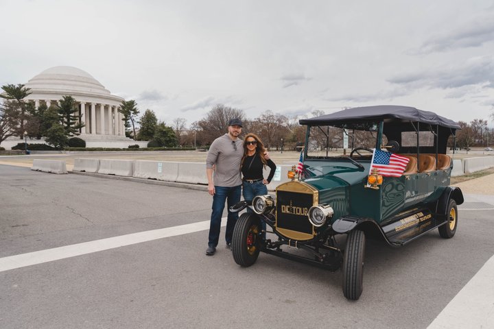 Tour dei monumenti e dei luoghi d'interesse di Washington DC in un'auto d'epoca Modello T, di giorno o di notte, foto 43 | wizardtrip