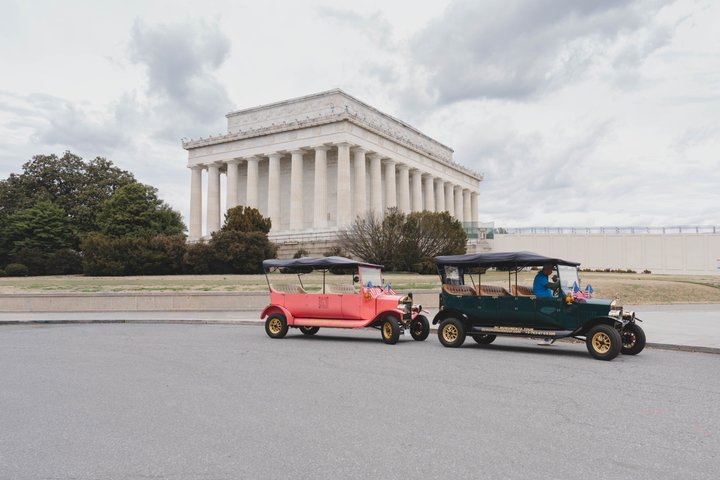 Tour dei monumenti e dei luoghi d'interesse di Washington DC in un'auto d'epoca Modello T, di giorno o di notte, foto 45 | wizardtrip