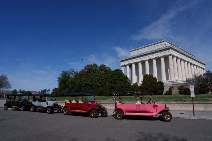 Tour dei monumenti e dei luoghi d'interesse di Washington DC in un'auto d'epoca Modello T, di giorno o di notte, foto 46 | wizardtrip